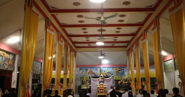 พิธีบำเพ็ญกุศลสวดพระอภิธรรมอุทิศถวายพระราชกุศลแด่สมเด็จพระนางเจ้าสิริกิติ์ พระบรมราชินีนาถ พระบรมราชชนนีพันปีหลวง